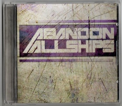 ABANDON ALL SHIPS Self Titled Debut CD RARE 2009 OOP Post Hardcore Self Released