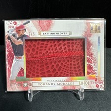 2/5 YOHANDY MORALES JUMBO BATTING GLOVE RELIC 2024 Panini Impeccable #JP-YM !!!!