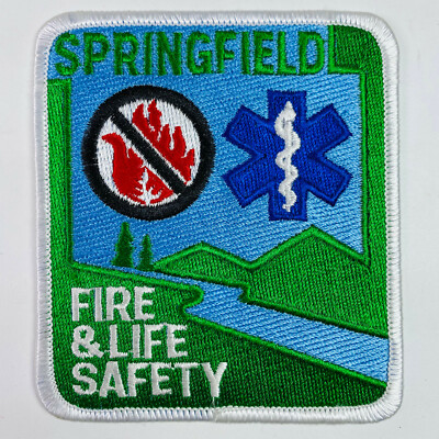 Springfield Fire & Life Safety Oregon OR Patch E8