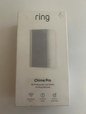 Ring Chime Pro Wifi Extender and Chime for Ring Devices white with night light
