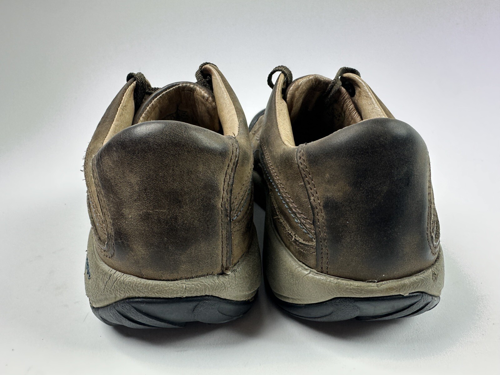 Scarpe Keen Toyah donna 7 5 pelle nabuk marrone comode da passeggio escursionismo sneakers