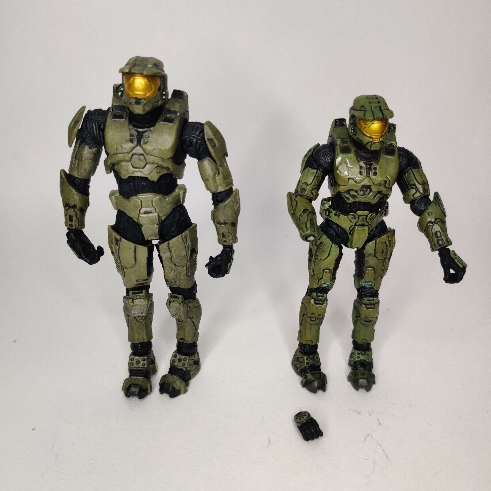 Halo 2 White SPARTAN MARK VI Action Figure 10th Anniversary McFarlane  RARE!!