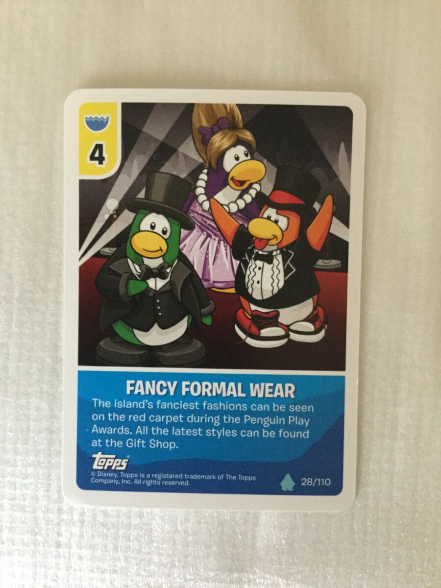 EPF Agents - 2011 Topps Club Penguin Card-Jitsu Water Second Wave