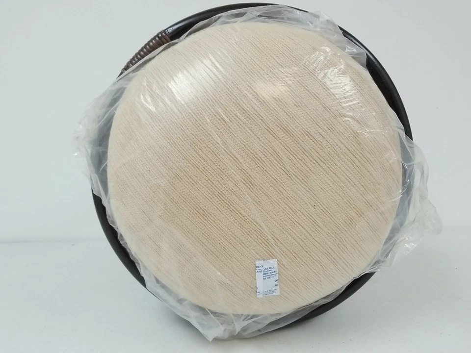 Banqueta de vime marrom escuro natural de vime com almofada 18" de altura NOVA  - Imagem 3 de 4