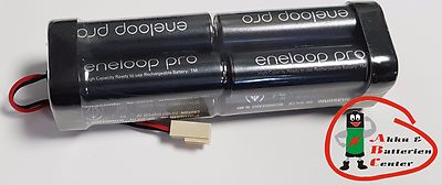 Doppelwürfel eneloop pro Futaba Sender AA Mignon 2500mAh 9,6V Hochstromfähig