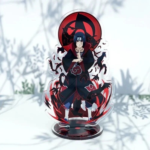 Itachi Uchiha Genjutsu Tsukuyomi Statue Action Figure Naruto Akatsuki 2D Model