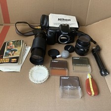 Nikon N50 Camera with AF Nikkor 80-205mm Lens No Battery No Charger
