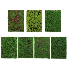 Evemodel 1pc 20cm*28cm Artificial DIY Moss Tufts Grass Mat Lawn Model Scene