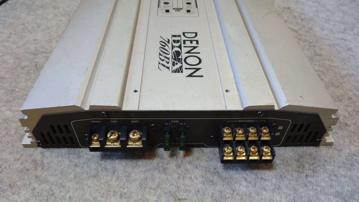 DENON DCA-760BL アンプ DENON DCA-760BL パワーアンプ デノンの通販 by K-SHOP FRIL