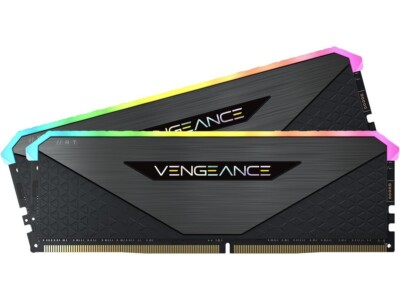 Corsair 16GB (2 x 8GB) VENGEANCE® RGB RT 3600MHz DDR4 DRAM