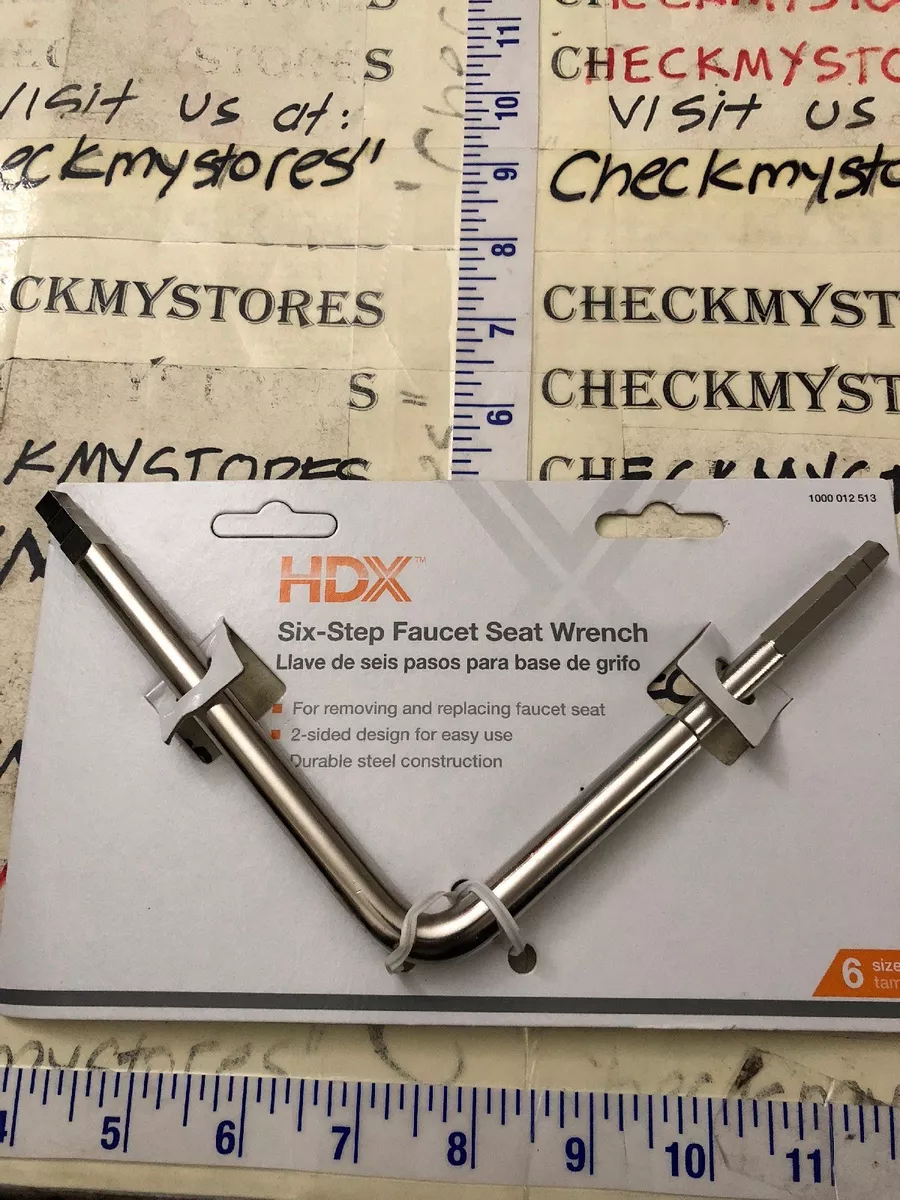 new 6 Step Faucet Seat Wrench