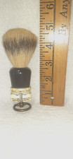 Vintage Made Rite 303L Badger Shaving Brush w. Brass Ring