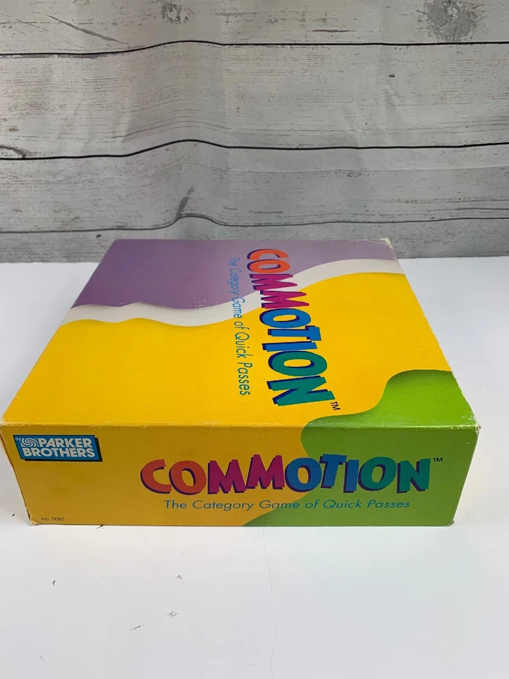 Commotion Game Parker Brothers For Adults 2-6 players Complete - Image 3 of 4