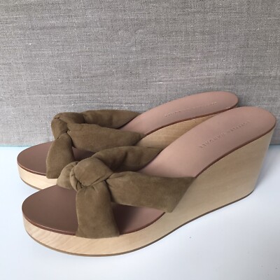 wedge slide sandals for women