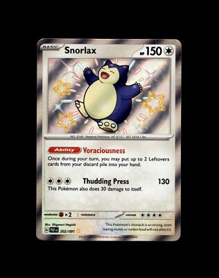 Snorlax Munchlax Pokemon Card! Holo/Reverse Holo Rare EX V VMAX Full Art Cards!