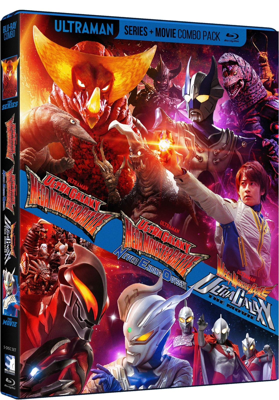 Ultra Galaxy Mega Monster Battle - Series + Movie (Blu-ray) Kosei Kato
