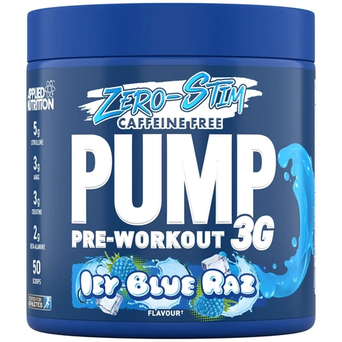 Stim Free Pre Workout Powder Pump 3G Creatine, Amino Acids, Vit B - 25 Servings