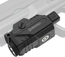 DEFENTAC Pistol Light w/ Strobe Function for Guns 600 Lumens Tactical Flashlight