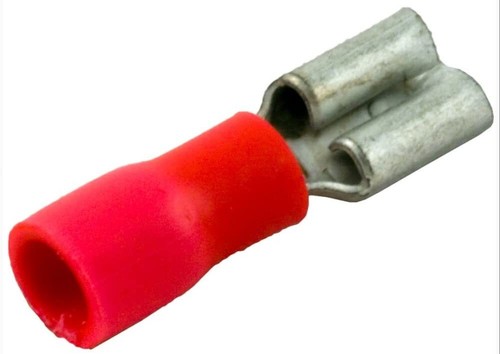 Generic 60-555-1760 Disconnect Female 22-18AWG .187 Tab Red Quantity 25 - Picture 4 of 5
