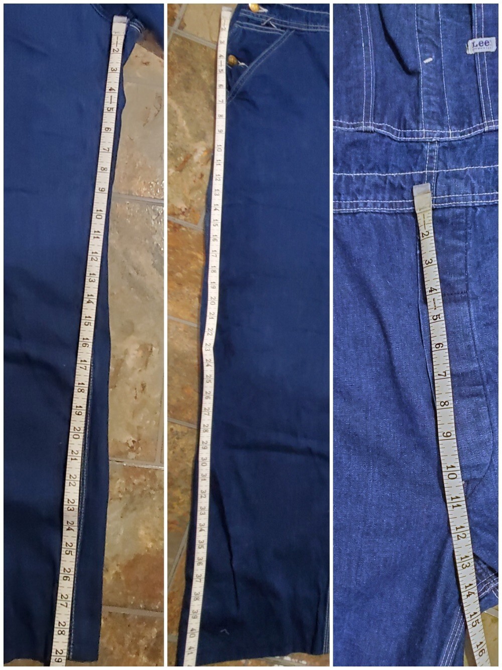 Vintage 40s or 50s Lee Jelt Denim Overalls - Vint… - image 8