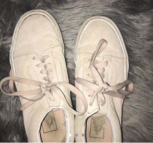 light pink suede vans