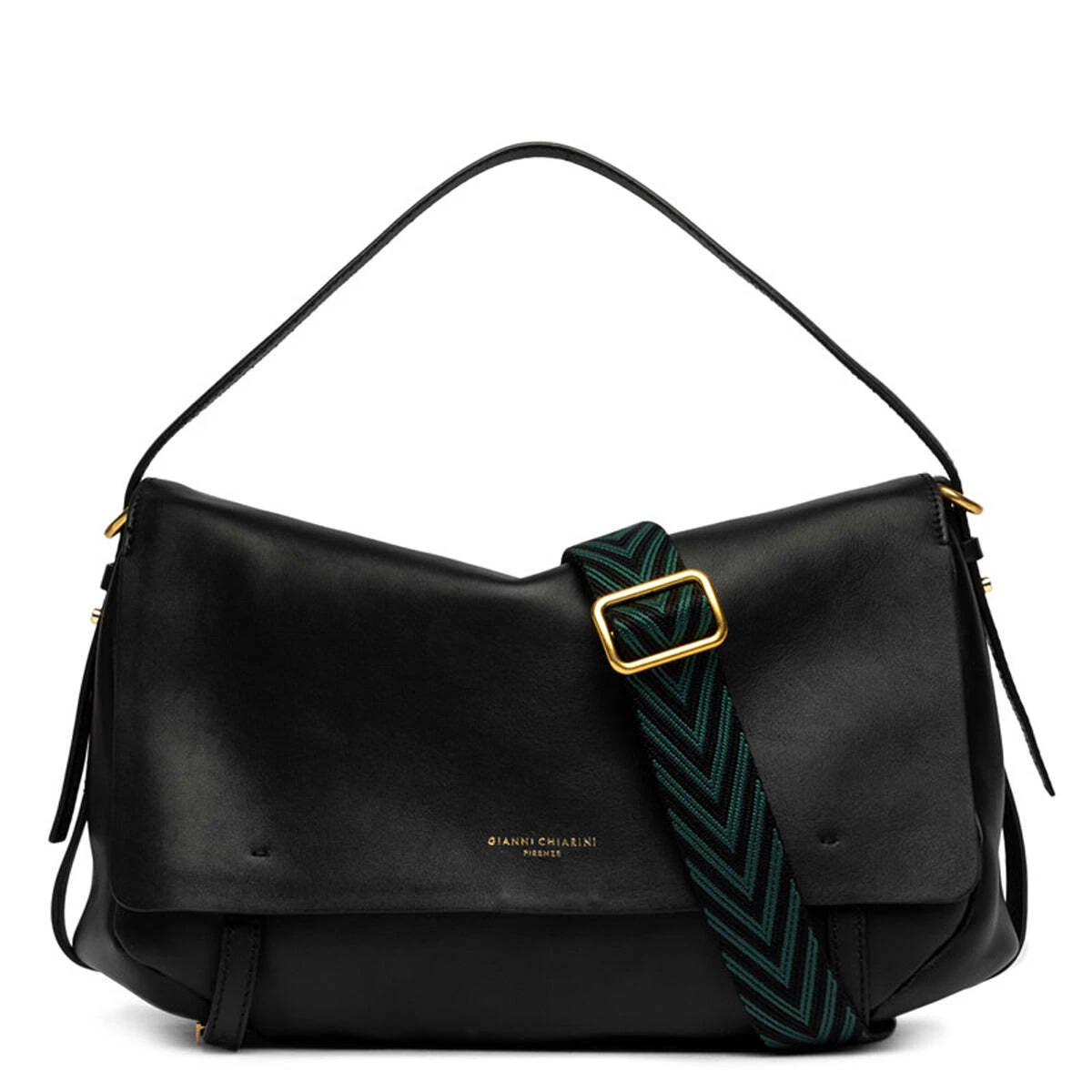 NEW Gianni Chiarini Borsa a mano Ada Nero BS 9791 MDD NA NERO AUTHENTIC NW