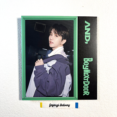 BOYNEXTDOOR AND, WOONHAK CD + Photocard + Standing PC Set BOYNEXTDOOR AND, WOONHAK CD + Photocard + Standing PC Set
