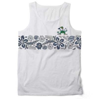 1st Wes and Willy Mens College Floral Tank Top Teams N-Z | eBay