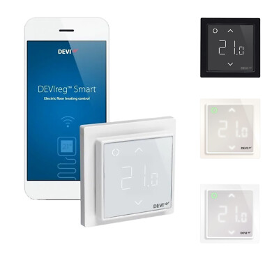 Danfoss Devireg WLAN Digital Floor Thermostat Wand Heating Wifi Touch