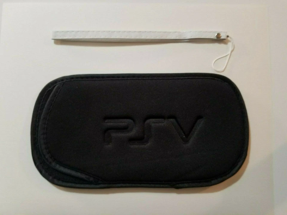 Funda suave antideslizante con correa de mano para Sony PS VITA 1000, 2000 delgada  Foto 3 de 4