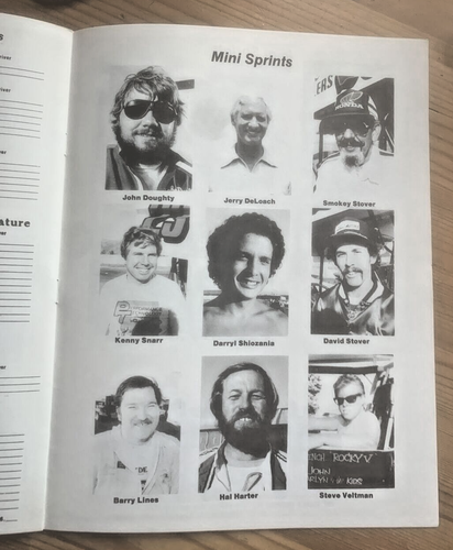 1985 Baylands Raceway Park Midgets & Super Modified (Sprint Cars) Programm - Bild 6 von 7