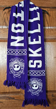 Disney Parks Jack Skellington Nightmare Before Christmas Purple Fringe Scarf