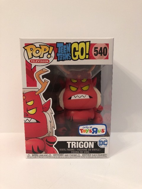 Funko Pop Television 540 Teen Titans Go Trigon Toys R US Figure for sale online | eBay