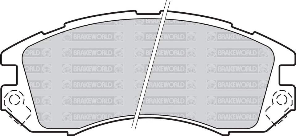 OEM SPEC FRONT DISCS AND PADS 260mm FOR SUBARU LEGACY 2.0 (BG5) 1994-96 - Imagem 2 de 4