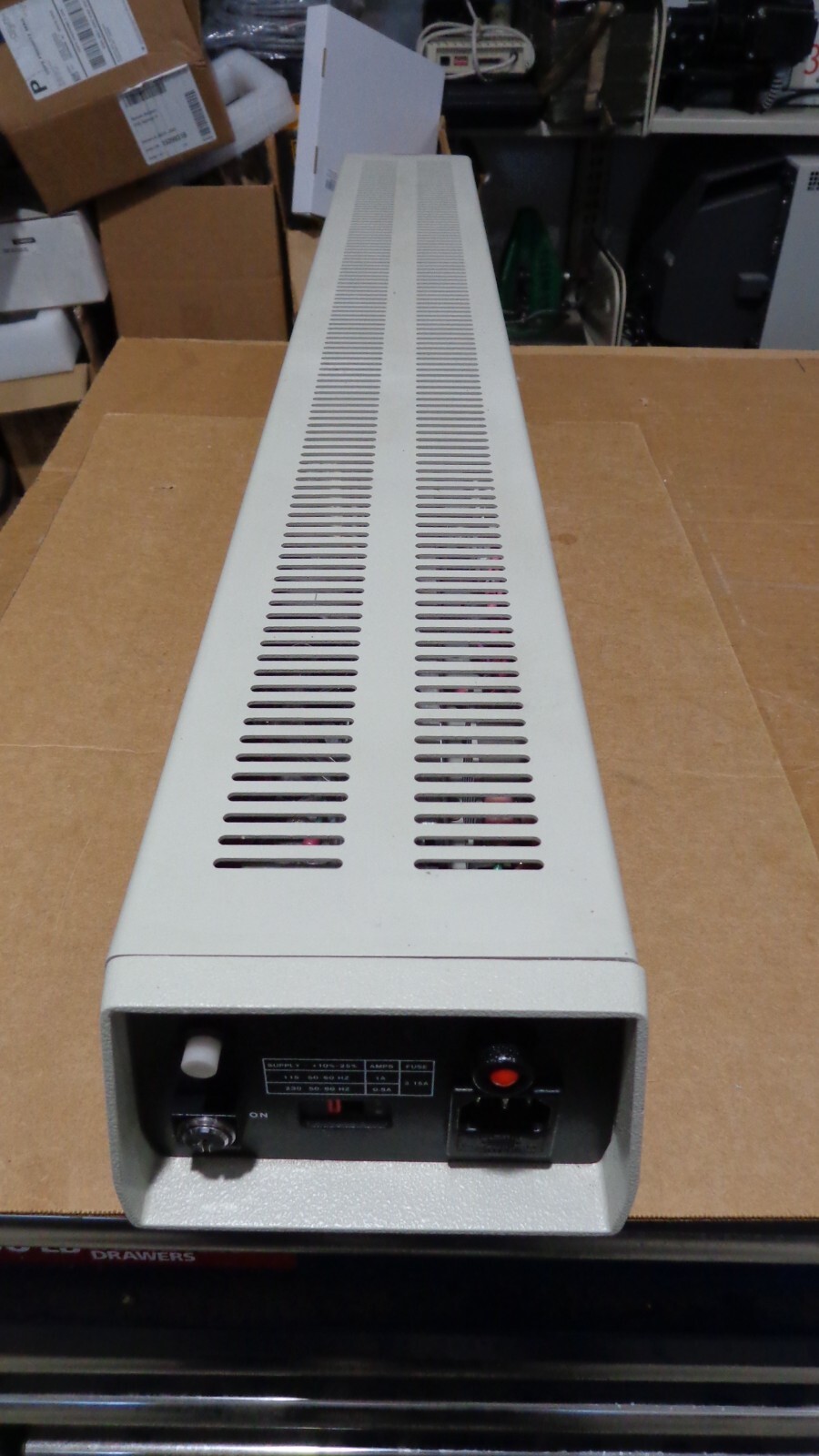SPECTRA PHYSICS MODEL 127-35 HELIUM NEON LASER, 3rd GENERATION NE-HE LASER