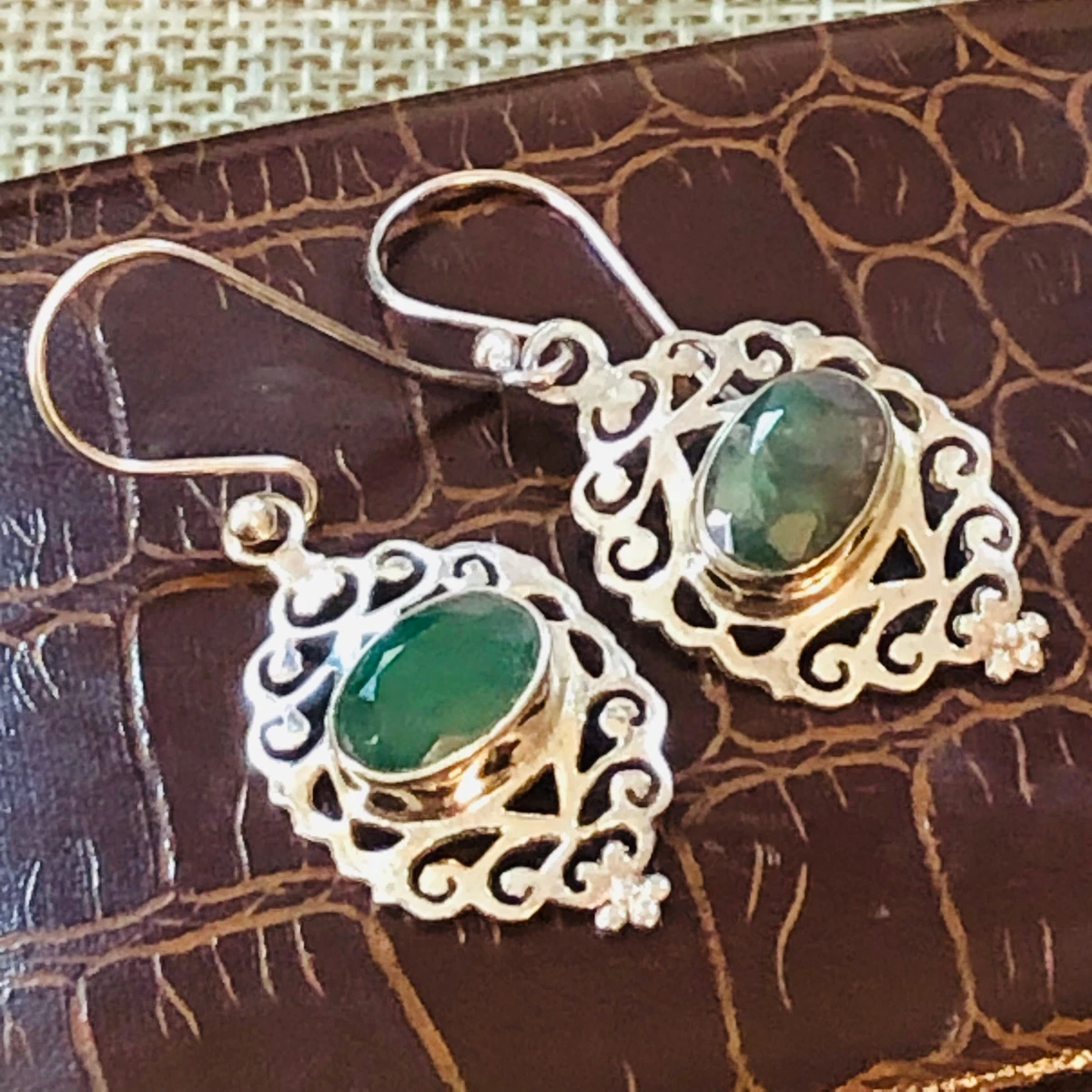 Jtv 2024 emerald earrings