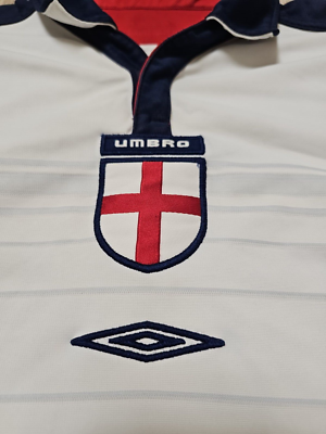 ENGLAND 2003 2005 HOME FOOTBALL SHIRT SOCCER JERSEY TWO SIDES S