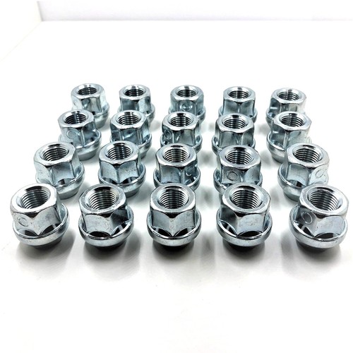 20Pcs Alloy Wheel Nuts M12 X 1.5 19MM Bolt Lug Stud Replacement for F-ord F-ocus MK1 MK2 MK3 S-T R-S