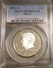 2011 S 50C Silver Kennedy Half Dollar PCGS PR70DCAM