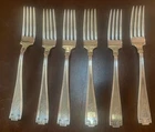 1913 STERLING SILVER FORKS GORHAM ETRUSCAN 8.2 oz Set Of 6 Free Ship USA .99
