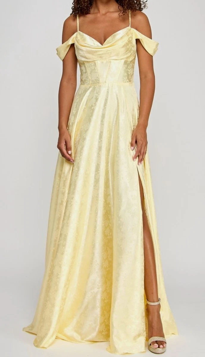 formal azzlee dresses B.DARLIN Women Metallic Evening dress – American Center Outlet main image 1