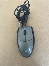 B7 USB Optical Mouse - Black /grey Full Size