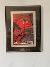 Buck Lasek - Billabong Authenticated Autographed Professionally Framed