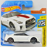Hot Wheels '17 Nissan Skyline GT-R R35 Hw Speed Graphics 10/10 #137 2020 Ovp