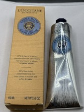 L Occitane Shea Butter Hand Cream 20 Dry Skin 5.1 oz New in Box