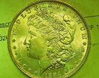 1884-O   Morgan Silver Dollar, BU beautiful coin