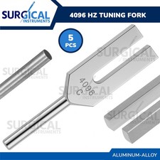5 Pcs Tuning Fork C 4096 Surgical Medical Instruments Aluminum Alloy Hi-Quality