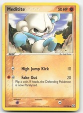 Meditite 55/106 EX Emerald Pokemon TCG MP