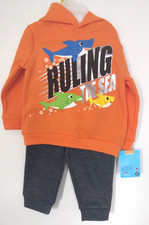 Nickelodeon Pinkfong Baby Shark Hooded Sweatshirt Pants Set