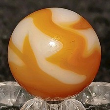 Vintage Alley Agate Swirl Marble. .58" Mint. HTF Type.